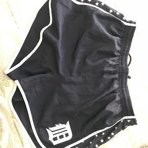 Victoria’s Secret Pink Tigers running shorts
